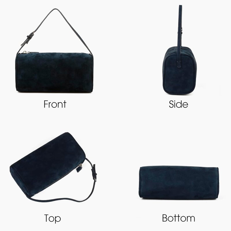 DONNAIN Premium Suede Leather Crossbody Purses for Women, Small Shoulder Bag with Adjustable Strap and Crossbody Hobo Bag - Image 4
